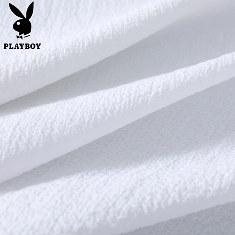 PLAYBOY Men's Summer Casual Ice Silk T-Shirt