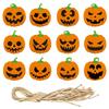 Halloween Dekorationen Schmuckstücke 12 16 Stück Niedlich Wandbehang Partydekoration Spinnennetz Kürbis Stück Set