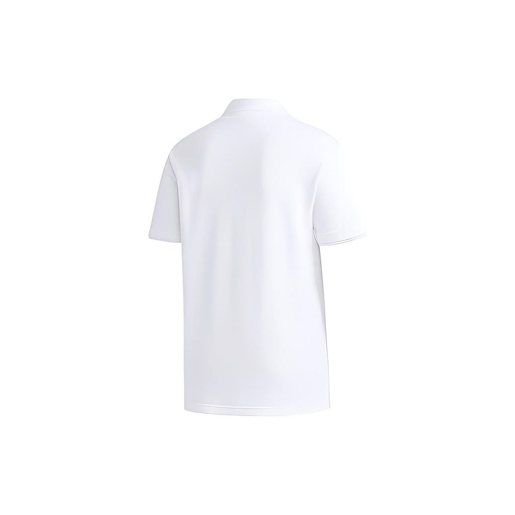 Adidas Polo Shirts Men's White Polo Collar Moderate Other GL0387