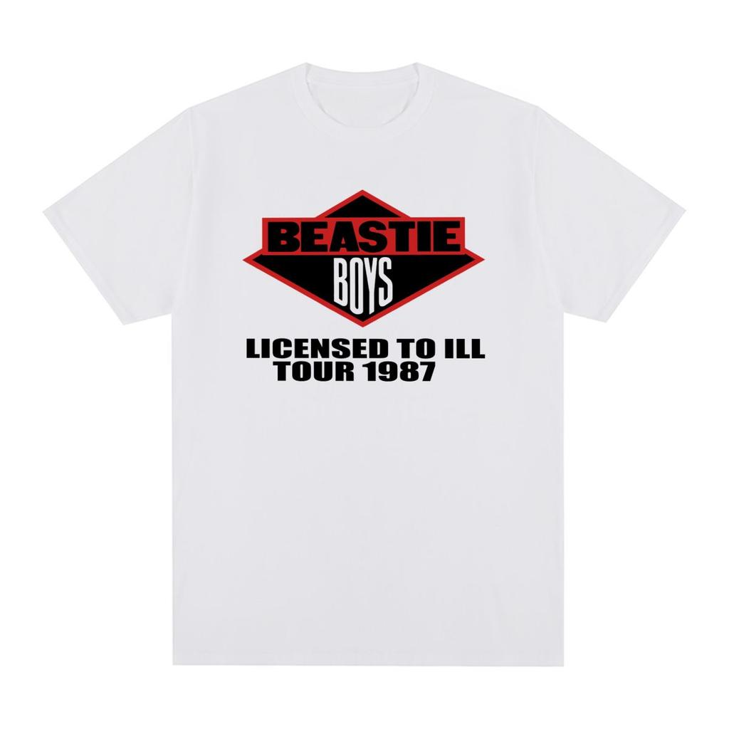 Beastie Boys Vintage T-Shirt Hip Hop Musik Baumwolle Herren T-Shirt Neues T-Shirt Damen Tops