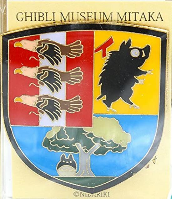 

Ghibli Museum Original Museo Emblem Pins Pin Badges Limited Edition Merchandise