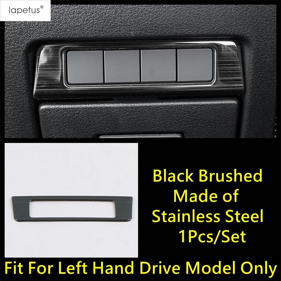 Headlight Lamp Adjust Button Sequ Stickers Cover Trim Stainless Steel Accessories For Mazda 3 2025