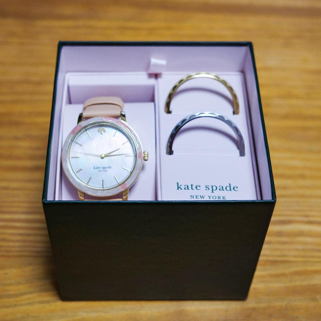 Used kate spade NEW YORK watch pink KSW1520B