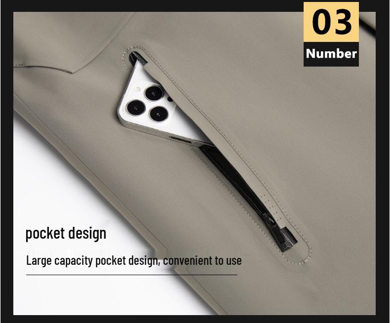 Men's 2025 Winter Mid-Length Down Jacket - High-End, Thickened White Duck Down, Business Casual Style