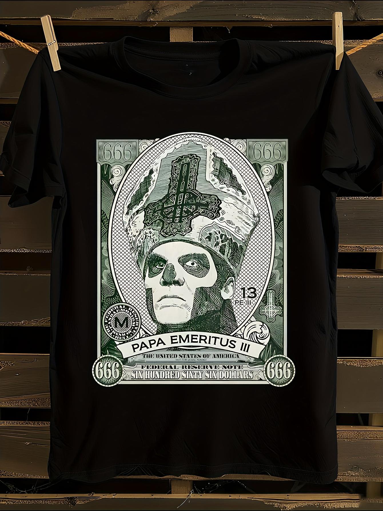 Gothic Papa Emeritus II Graphic Tshirt XXL