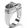 Creative Personalized Ring For Men'S Punk Rock Motorcycle Accessories