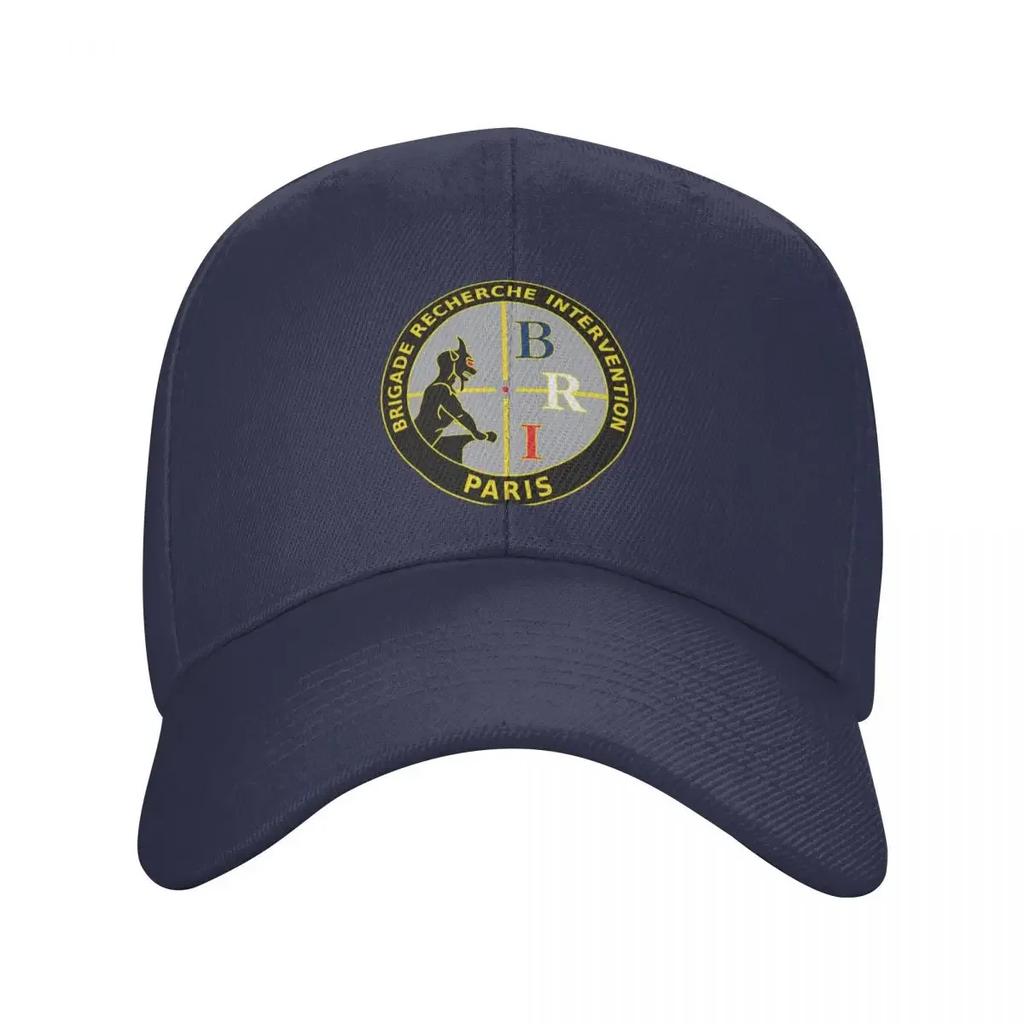 France BRI French Special Elite Police Forces Baseball Cap for Unisex Women Breathable Dad Hat Streetwear Snapback Caps