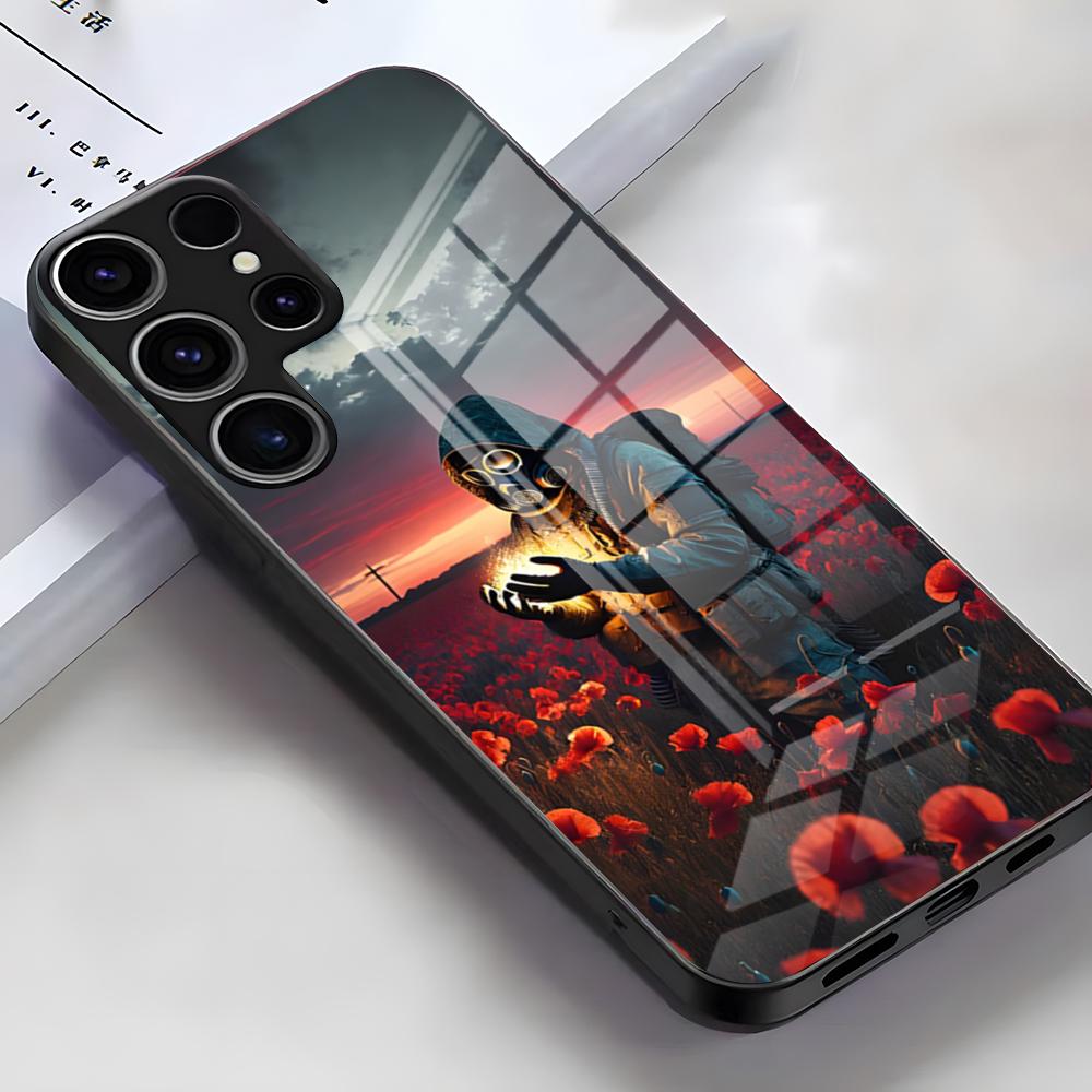 

S-Stalker 2 Phone Case For Samsung S26 S25 Edge Ultra S23 S22 S21 S20 Ultra Plus S24 Fe A54 A53 A25 Glass Cover Samsung S24