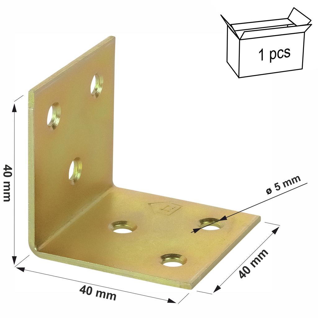 Wide Angle Bracket KS2 40x40x40x2.0 (1)