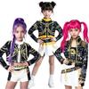 Yeni Savaşçı K Pop Kostümü Rumi Kostümü Zoey Cosplay Mira Kıyafetleri Siyah 3D Baskı Kız Grubu Kadın Cadılar Bayramı Kostümleri Kıyafetler