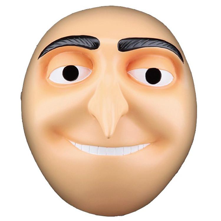 High Quality Resin Gru Mask For Halloween And Party Costumes Ideal For Themed Events