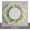 Uflower Rose Green Leaves Flower Ball Centerpieces Wedding Table Decor Luxurious Floral Arrangements for Stage Road Lead