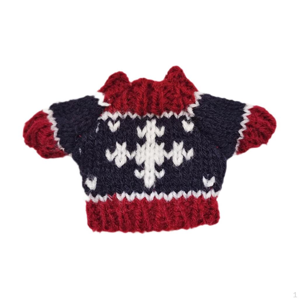 15cm Plüschpuppenkleidung Niedliches Anziehen Foto-Requisiten Modekleidung Outfits