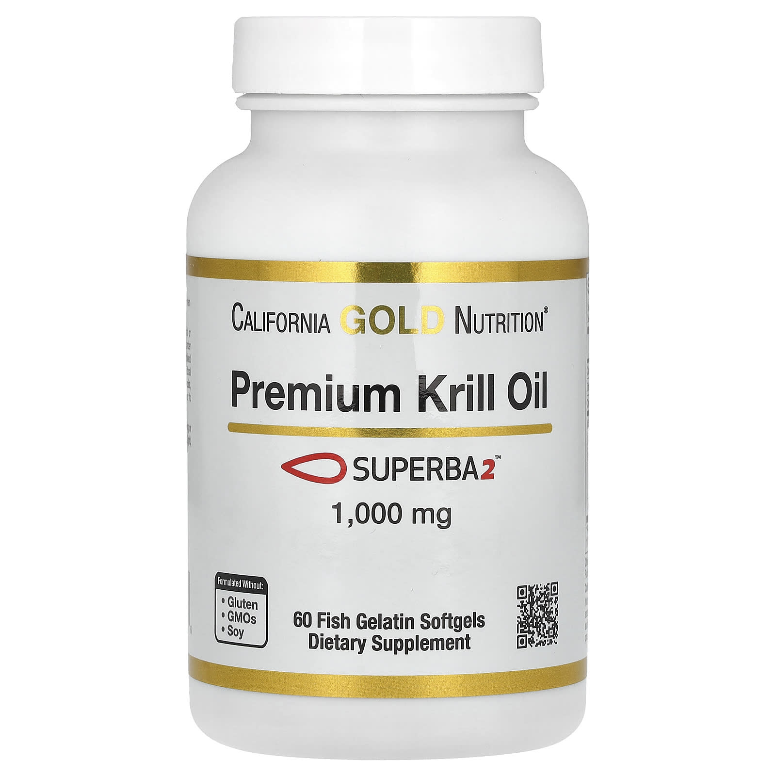 

Premium Krill Oil with Superba2™, 1,000Mg, 60 Softgels