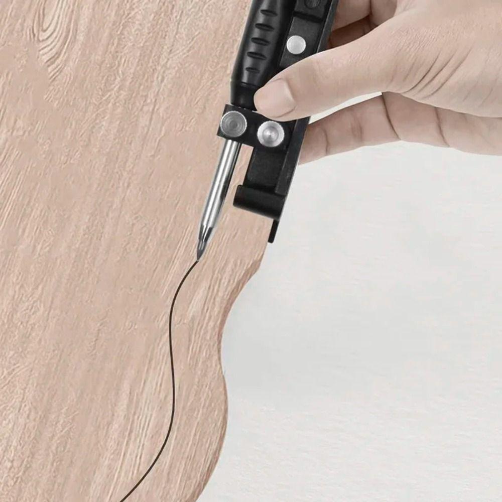 Aluminum Zinc Zinc Alloy/ ABS Scribing Tool Deep Hole Pencil Circular Planner  Woodworking Projects