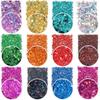 Extra Fine Holographic Glitter Powder for Crafts 24 Colors Nail Body Eye Hair Face Lip Gloss Makeup Single 12 Laser Mix 1 Pcs