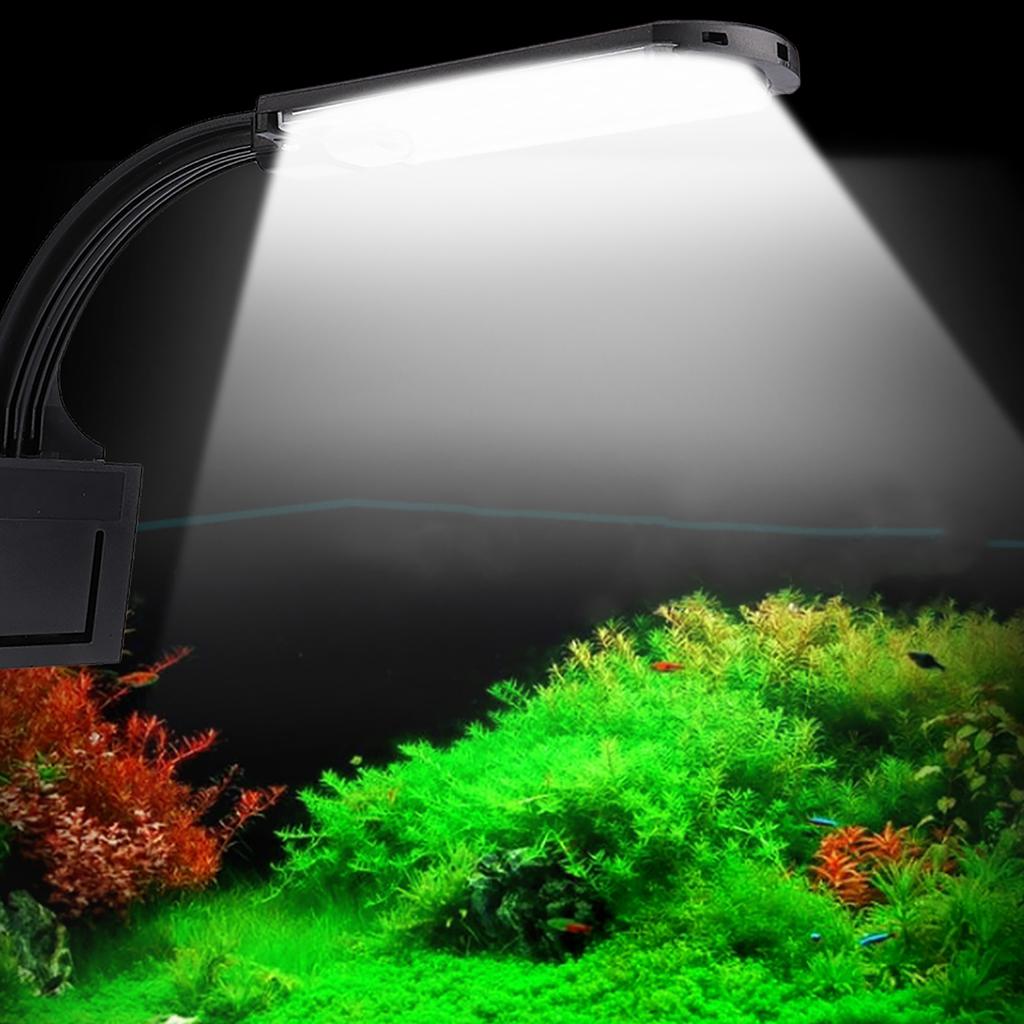 Akvarijní LED světlo pro vodní rostliny Lampa Klipové osvětlení 220-