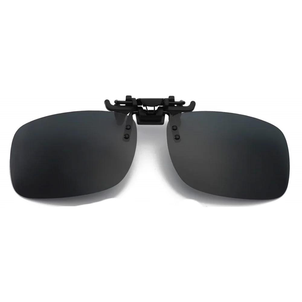 New Unisex Clip on Sunglasses Near-Sighted Driving Night Vis Lens Cycling Riding Sunglasses Clip Motorcycle Equipments