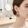 Embedded Sun Moon Earrings Versatile Stud Earring Aesthetics Ear Jewelry  Mom