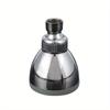 1Pc Shower Head ABS Chrome Handheld Water Saving Rround Shower Faucet Head Universal Bathroom SPA Shower Head