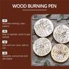 Pyrography Marker Pen Wood Pyrography Pen Burning Effect Pen Wood Marker Art Marker Pyrography Pen  Pen 1.5ml