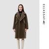 Women's Oversized Mid-Length Wool Coat