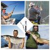 Stainless Steel Fish and Fits Large Includes Safety and Includes a Fall Prevention Strap Tape Measure Professional-grade Grip, Rust-proof