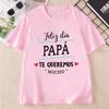 Feliz Dia Papa T Shirt Spanish Fathers Day Tshirt Te Queremos Mucho Papa Tee Unisex Comfortable Round Neck Printed Tees Clothing