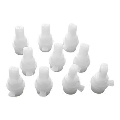 Set of 10 Air Conditioning Knob Shafts Replacement Part Air Conditioning Component ABS Texture for Air Conditioning