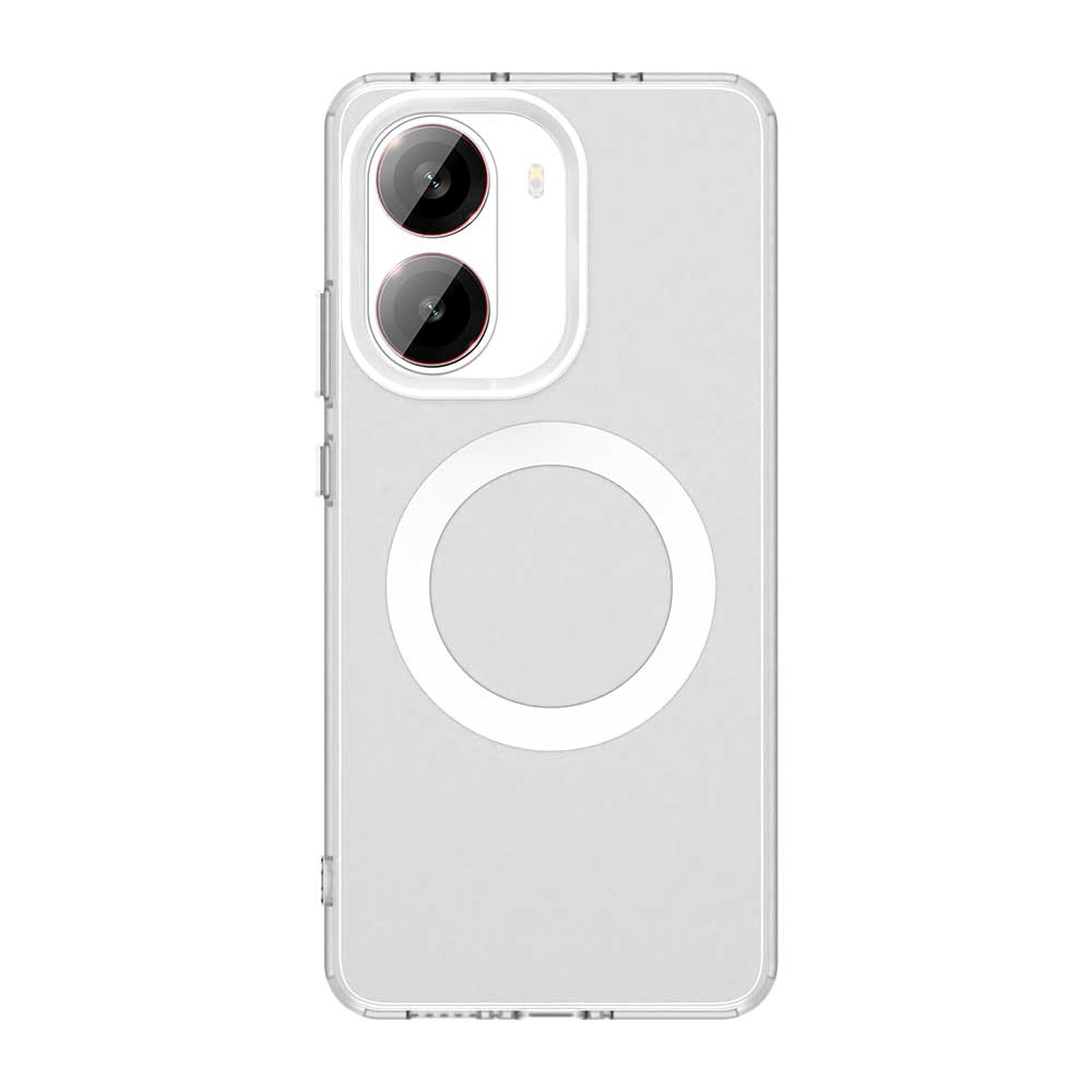 Magsafe Matte Phone Case For Xiaomi Poco X7 Pro Magnetic Wireless Charging For Xiaomi Redmi Turbo 4 Shockproof Back Cover