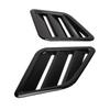 2 Pcs Engine Hood   Vent Cover ABS Front Upper Bonnet Hood   Outlet Grille Replacement for