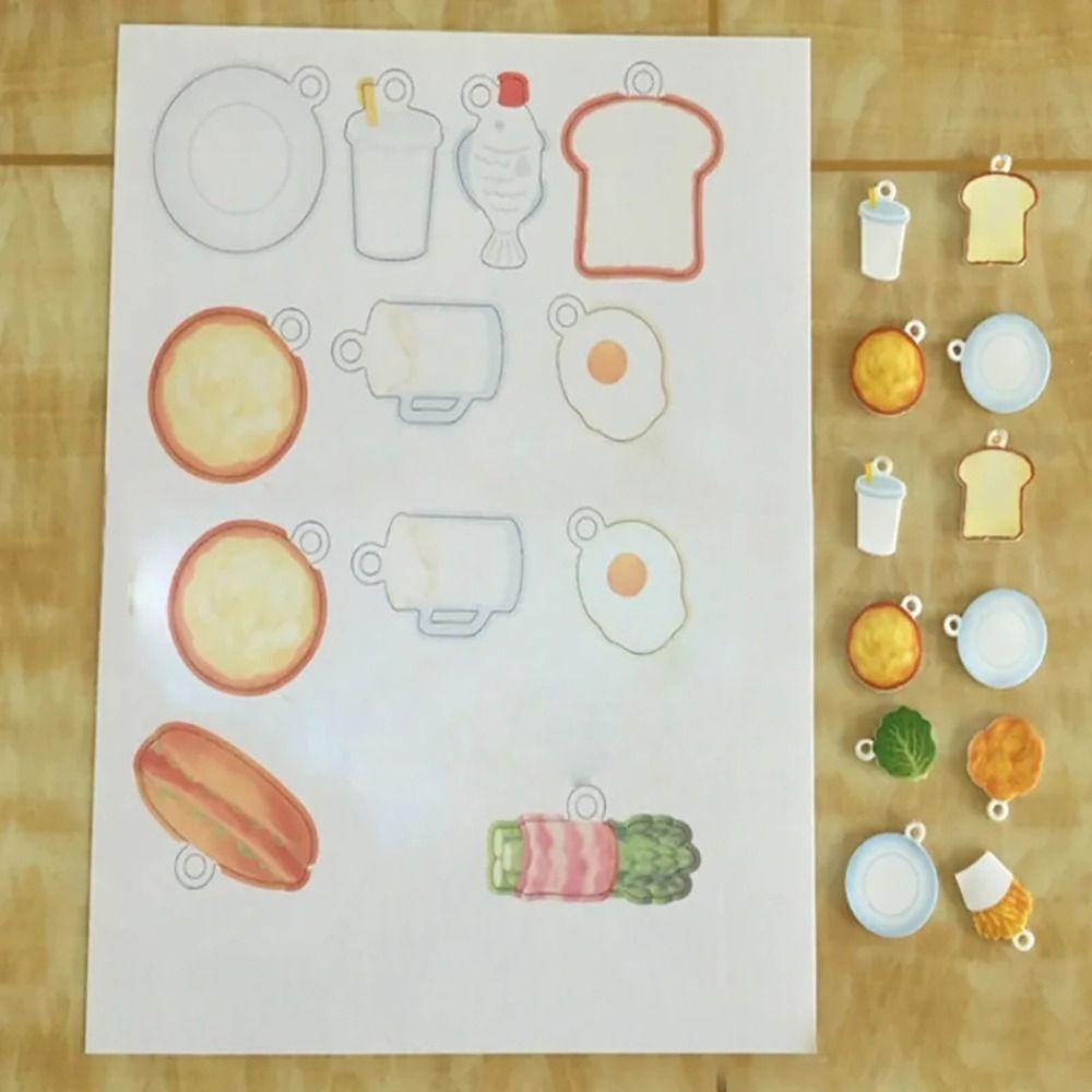 1Pcs New Printable Shrink Plastic Sheets Translucent White 29x20cm Shrink Film Handmade Shrinky Art Papers DIY Keychains Crafts