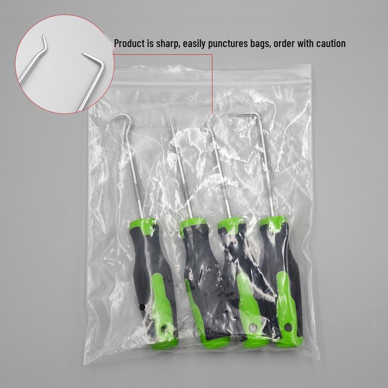 4-Piece Oil Seal Hook and Puller Tool Set for Installation and Removal