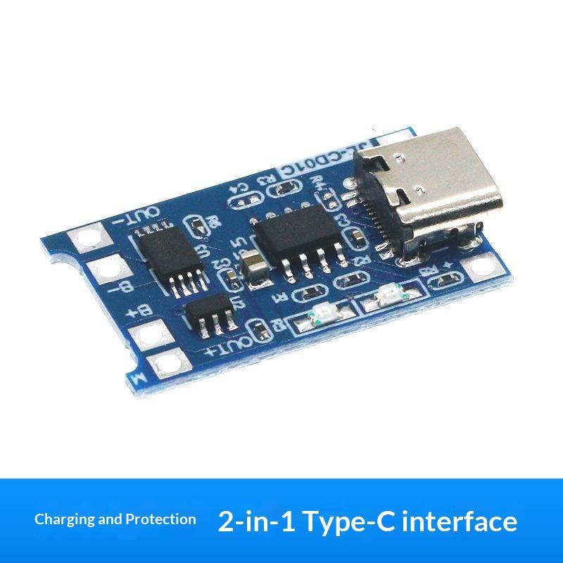 1A Lithium Battery Charger Pcb Module Multiple Interfaces Stable Charging Efficiency For Diy Projects And Small Device Repairs