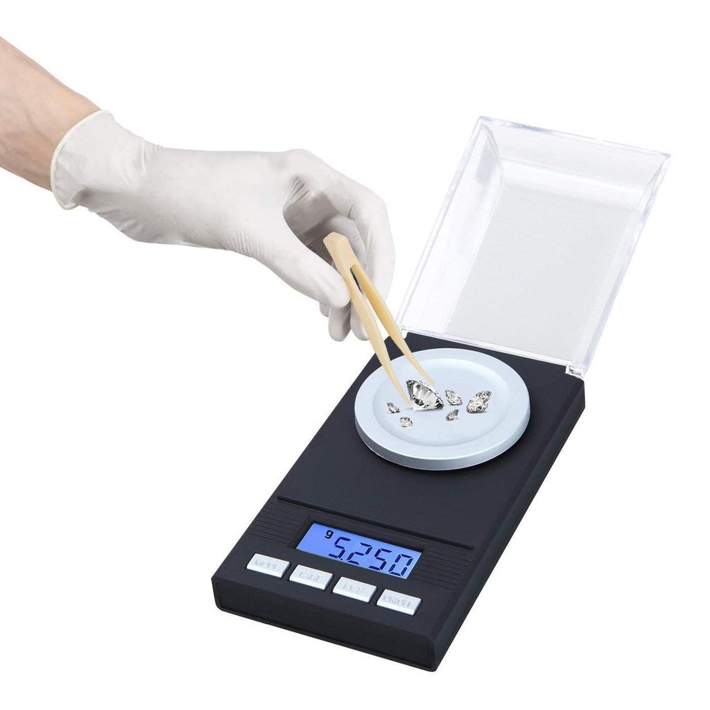 Portable Pocket Digital Scale (Scale) 0.001g-50g Precision Balance for Professional Use