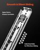 1 Pair 16-60 in Soft-Close Drawer Slides Ball Bearing Full Extension