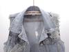 2023 Korean Lace Beaded Denim Sleeveless Vest for Women