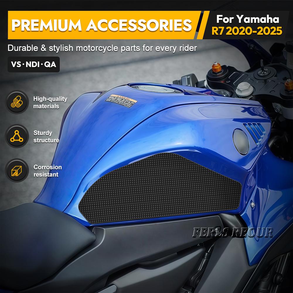 Motorcycle sticker For Yamaha R7 2020-2025 fuel tank protecction pad waterproof scratch-resistant