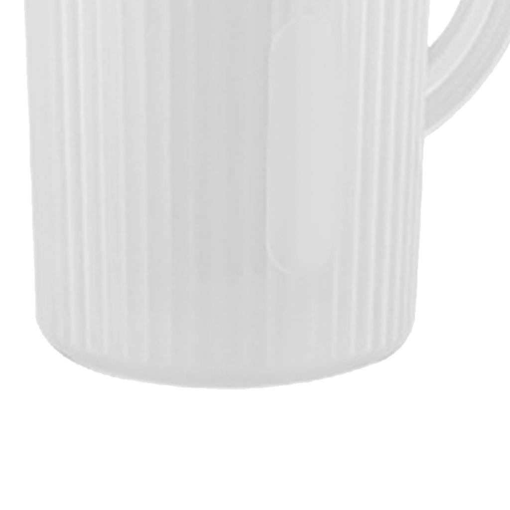Plastic Pitcher with Lid Large Capacity High Temperature Resistant Cold Water Jug for Juice Tea