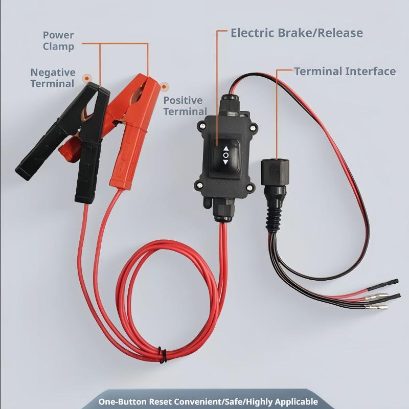 Heavy Duty 12V Auto EPB Remklauw Motor Ontgrendelingsgereedschap Elektronisch Parkeerrem Reparatiegereedschap voor Automonteurs DIY Enthousiastelingen