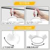 12W LED Light for Duct Rails, High Output of 1200lm (120W Equivalent), Integrated Fixture, Easy Installation, Adjustable Angle, for Duct Rails,