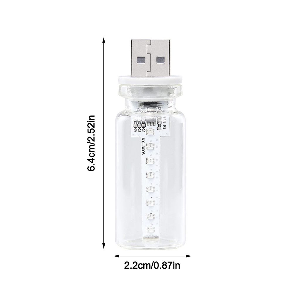 NEW DC 5V Mood Light Touch Activated Adjustable Night Light Colorful USB Lamp Car Decor