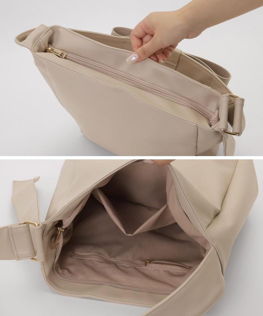 Altro Rose Ivory Tote Bag for Women, Large Tote Bag, 2-Way Shoulder Bag, Large Capacity, Fits A4 Sizes, Cute, Adult, A4 Size, Perfect for Commuting,