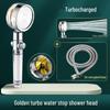 Compact Turbo Pressure Filter Shower Head Set