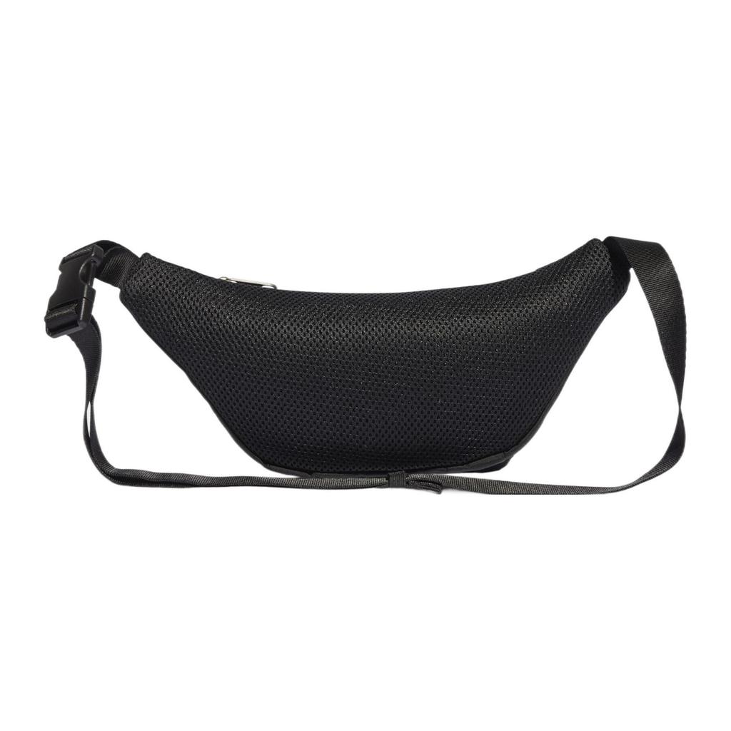 Adidas Originals Top Zipper Closure Recycled Nylon Crossbody Waist Bag Unisex bags Black IJ5007
