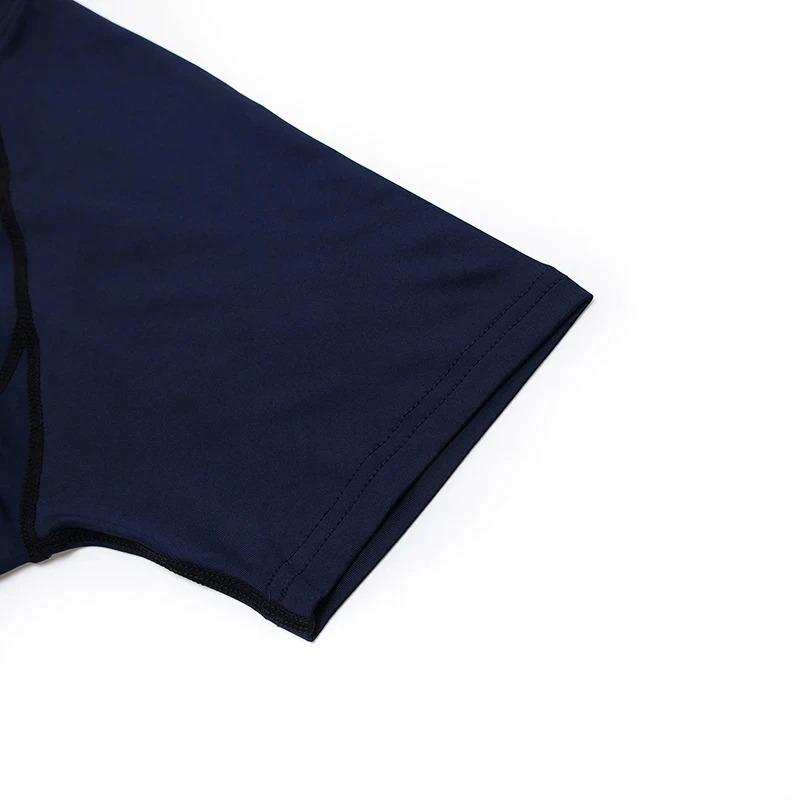Fashion Compression T-Shirt for Men Short Sleeve Sport Tees Fitness Running Sweat-Resistant Sportsear Casual Gym Elastic Quick Dry Jogging Summer Tops