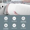 150mm Air Conditioner Exhaust Duct Telescopic Heat Exhaust Ventilation Duct Thickened Wire Corrugated Duct Air Conditioner Parts