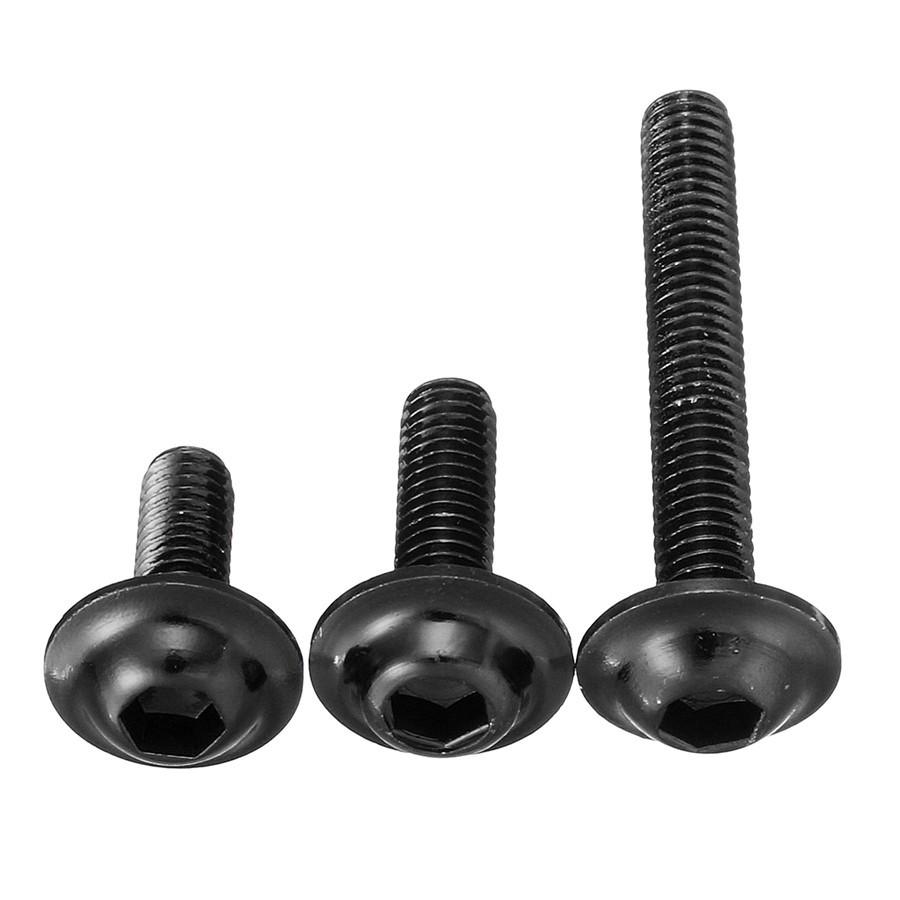 198pcs Universal Motorcycle Fairing Spring Screws Bolts Nuts Kit Fastener Clips Sportbike for Honda/Yamaha/Kawasaki/Suzuki
