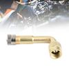Metal Dust  , sy Installation, 90 Degree Brass Tyre Valve Extension for Auto Car Tire Maintenance