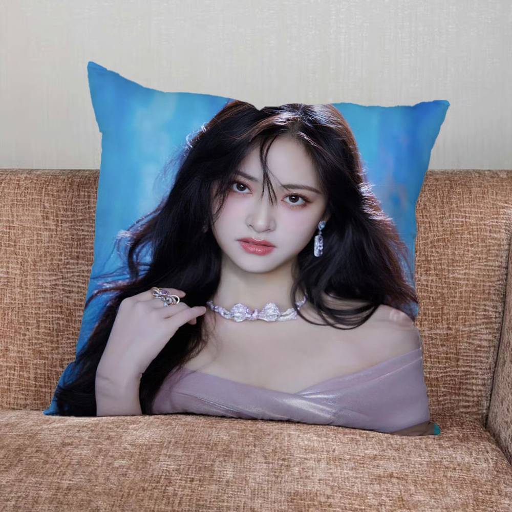 Actor Shen Yue Pillow Case For Home Bedroom Car Office Decoration Living Room Sofa Cushion Cover Suitable